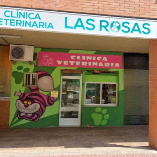 Vista del acceso a la clínica